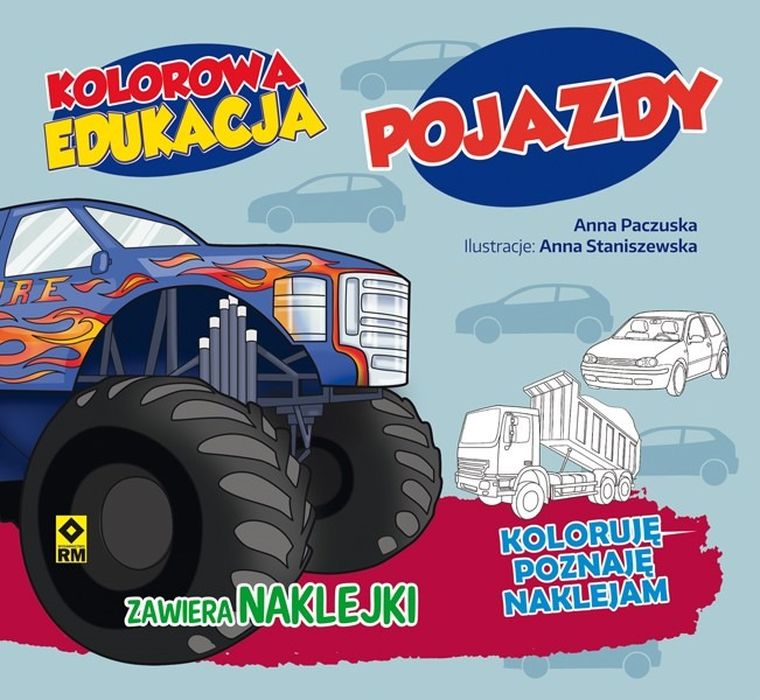 Kolorowa edukacja. Pojazdy