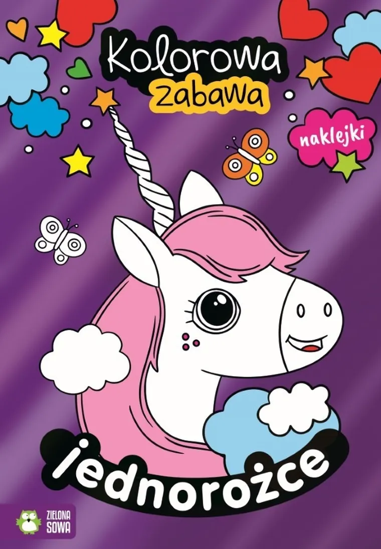 Kolorowa zabawa. Jednorożce