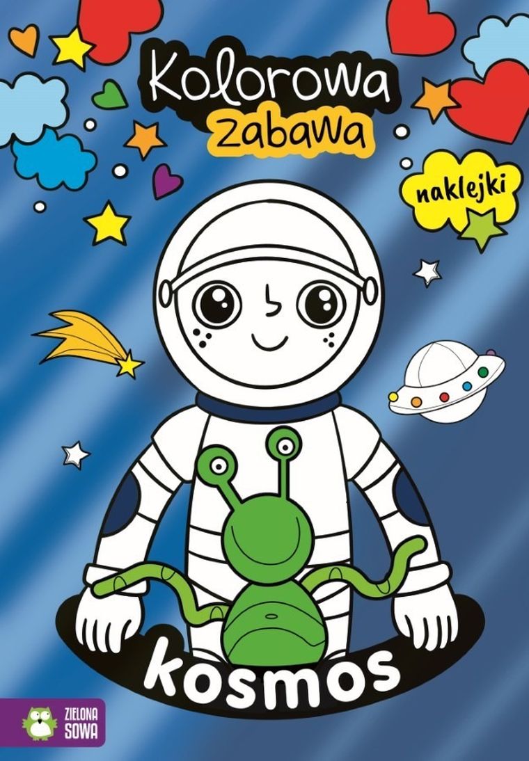 Kolorowa zabawa. Kosmos