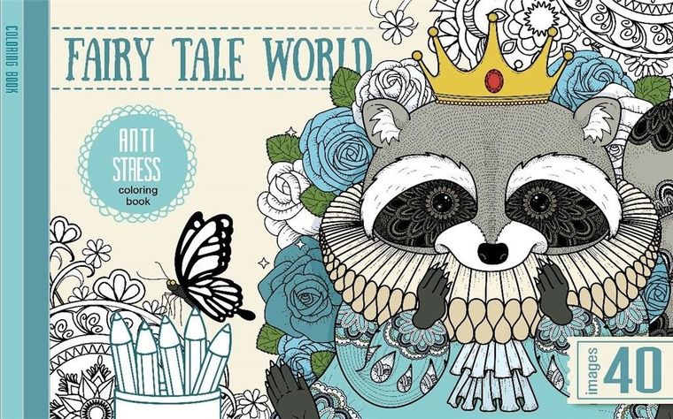 Kolorowanka antystresowa. Fairy tale