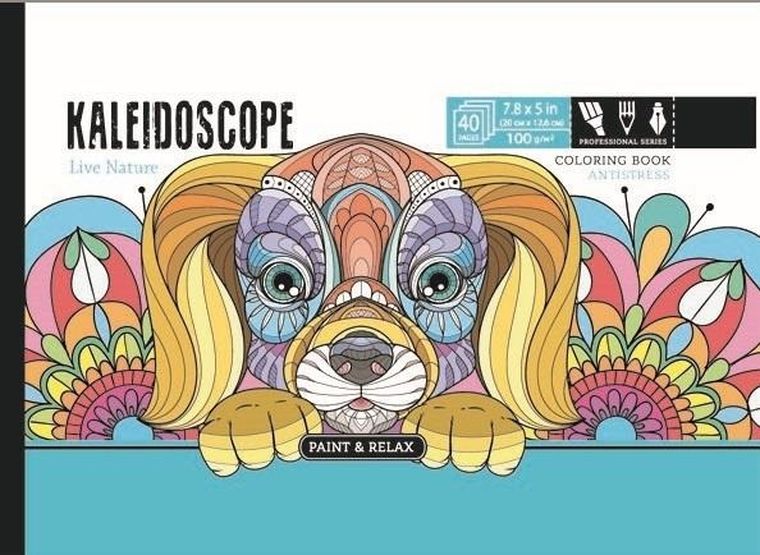 Kolorowanka antystresowa. Kaleidoscope