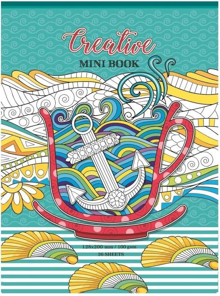 Kolorowanka antystresowa. Morska