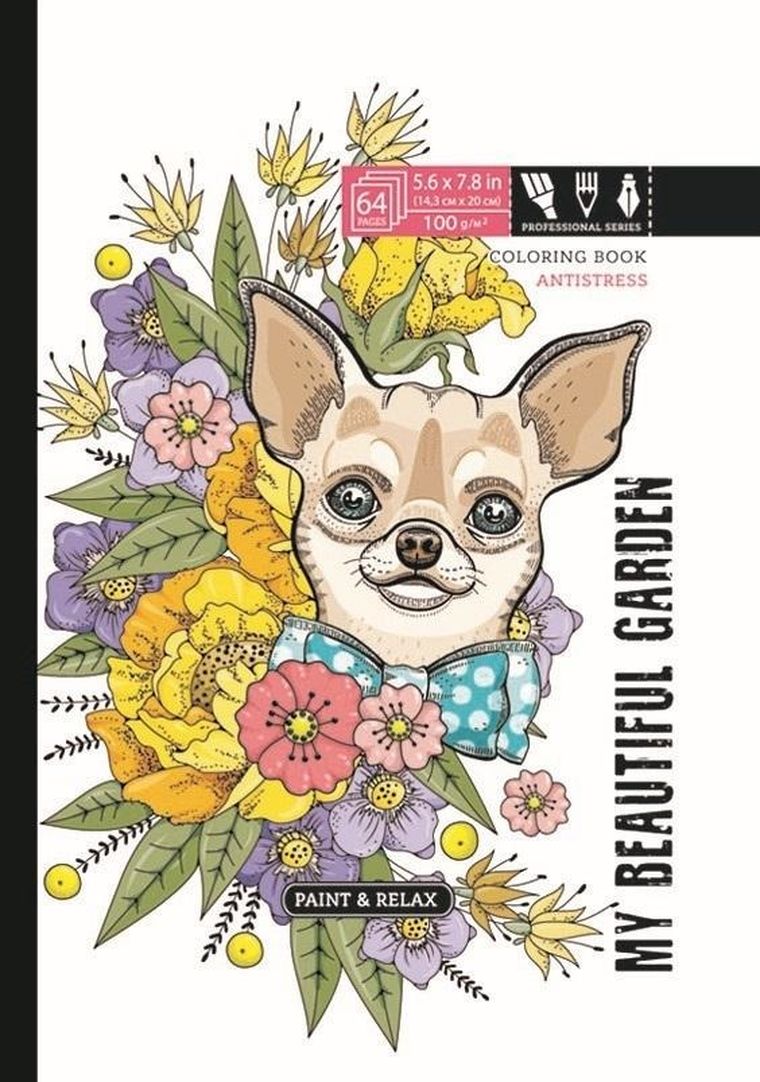 Kolorowanka antystresowa. My garden