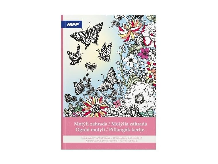 Kolorowanka antystresowa. Ogród motyli