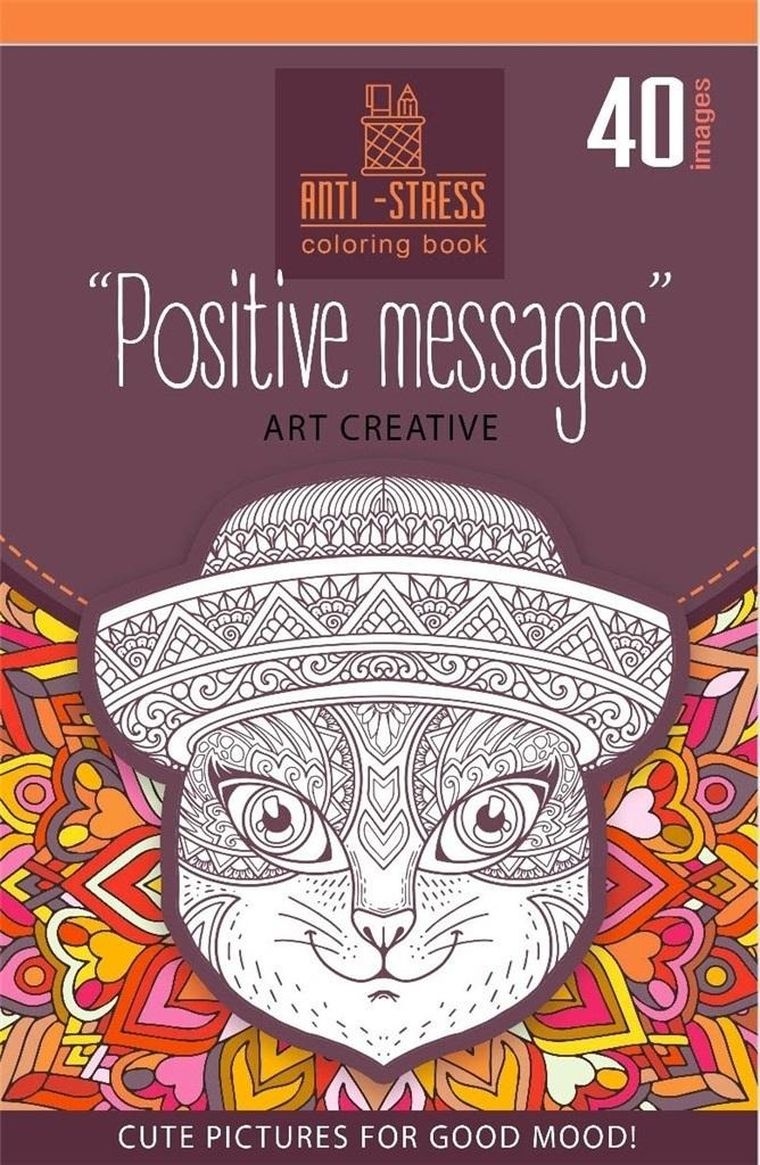 Kolorowanka antystresowa. Positive messages