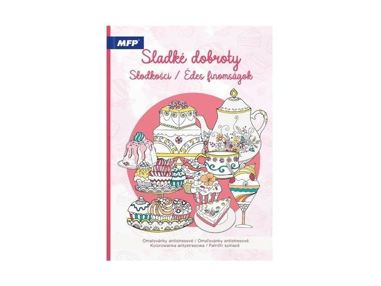 Kolorowanka antystresowa. Słodkości