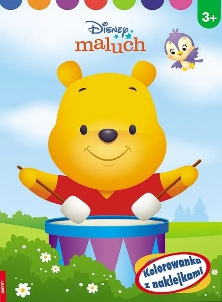 Kolorowanka i naklejki. Disney Maluch