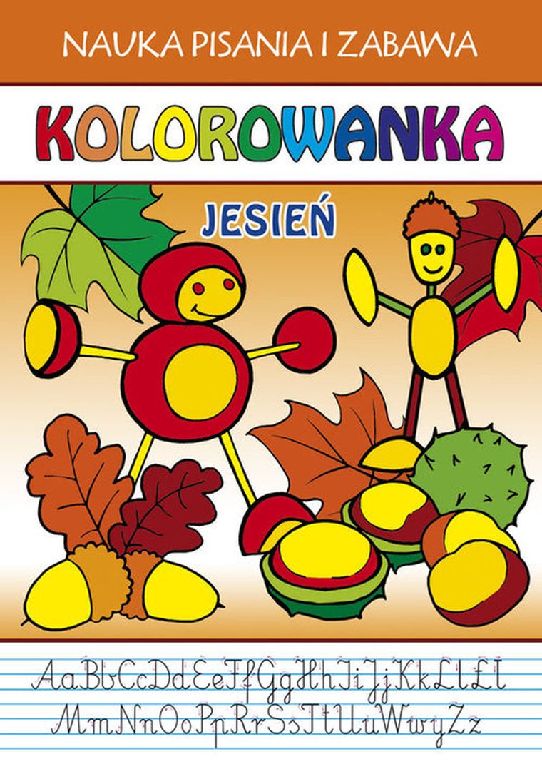 Kolorowanka. Jesień