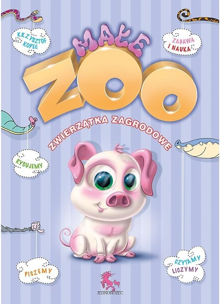 Kolorowanka małe ZOO. Zwierzęta zagrodowe