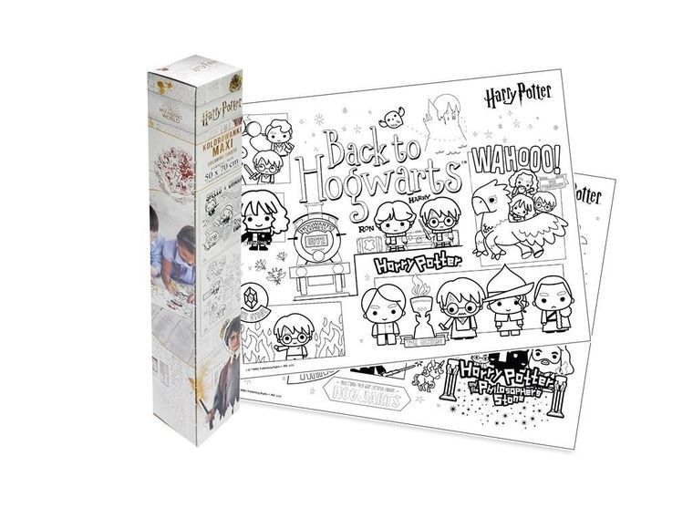 Kolorowanka podłogowa. Harry Potter