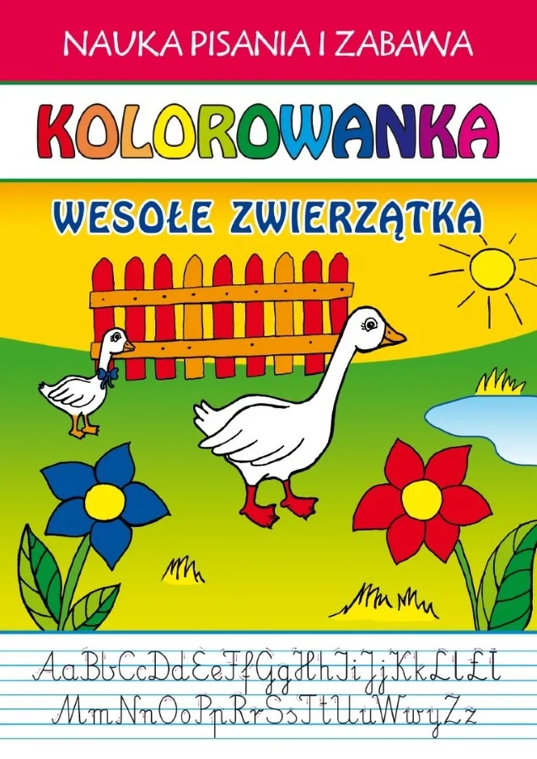 Kolorowanka. Wesołe zwierzętka