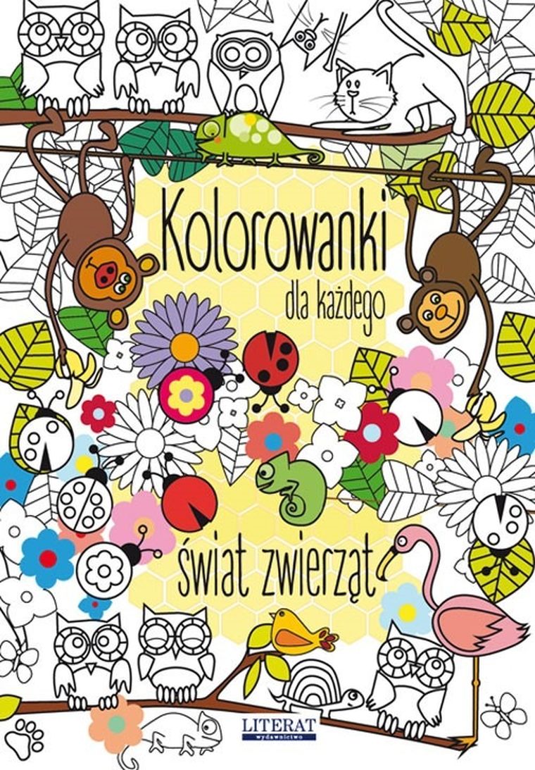Kolorowanki dla każdego. Świat zwierząt