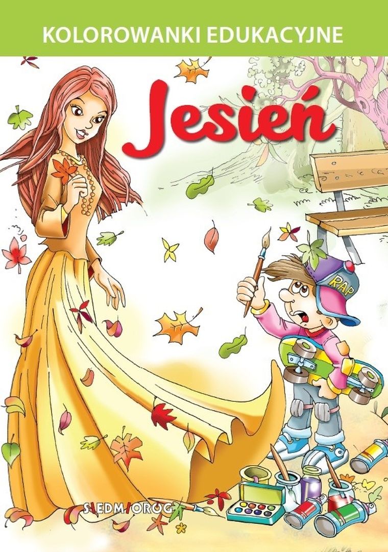 Kolorowanki edukacyjne. Jesień