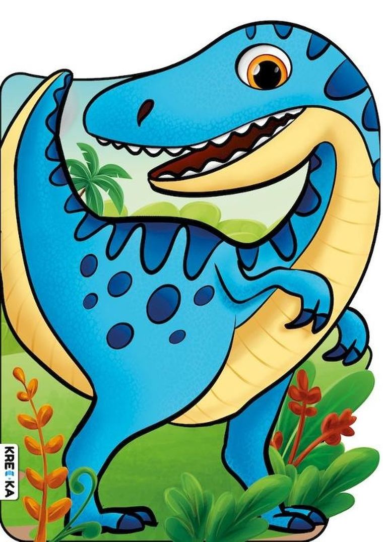 Kolorowanki z naklejkami. Raptor