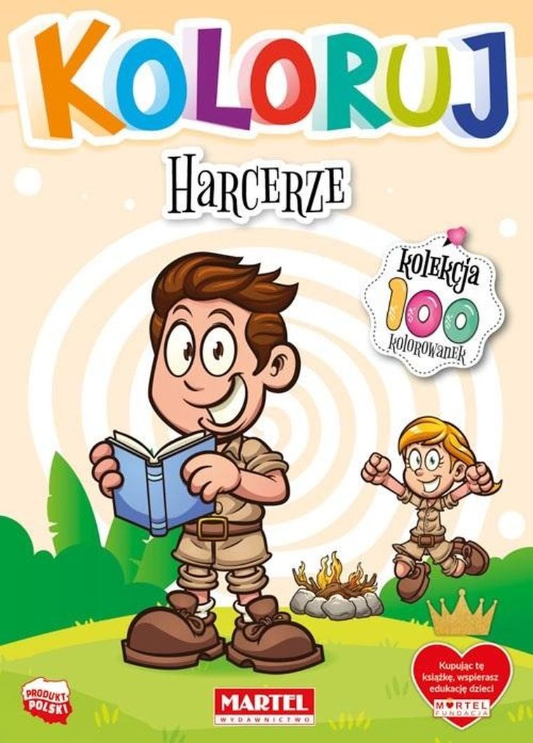 Koloruj. Harcerze