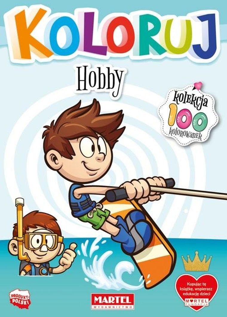 Koloruj. Hobby — Martel