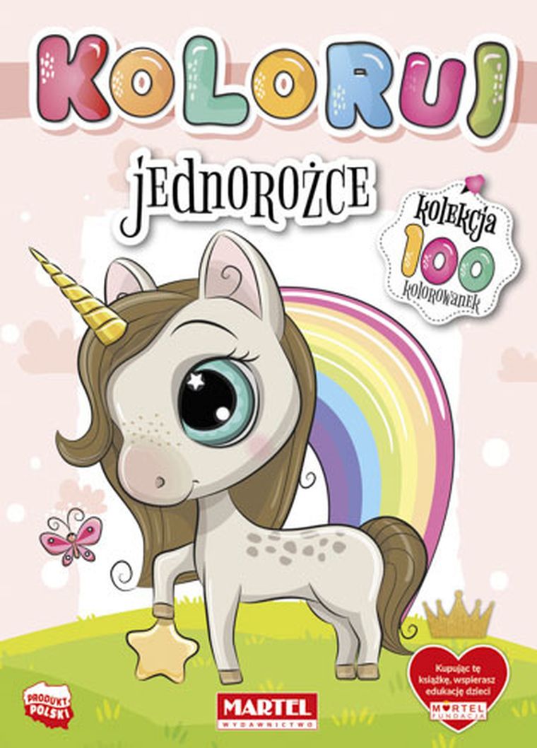 Koloruj. Jednorożce
