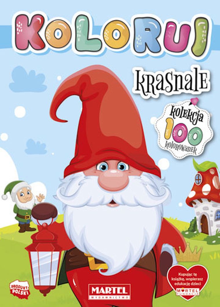 Koloruj. Krasnale