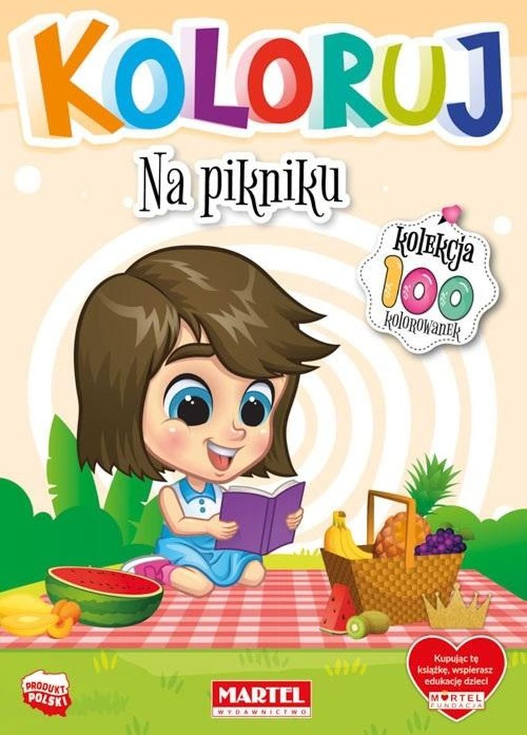 Koloruj. Na pikniku