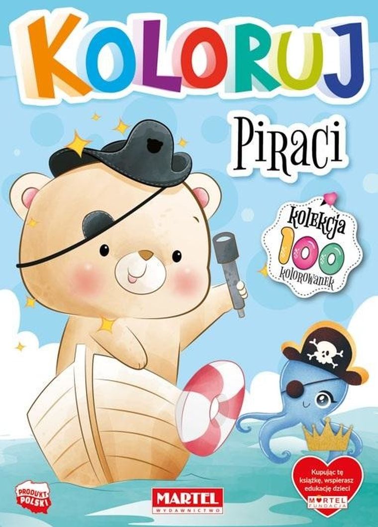 Koloruj. Piraci