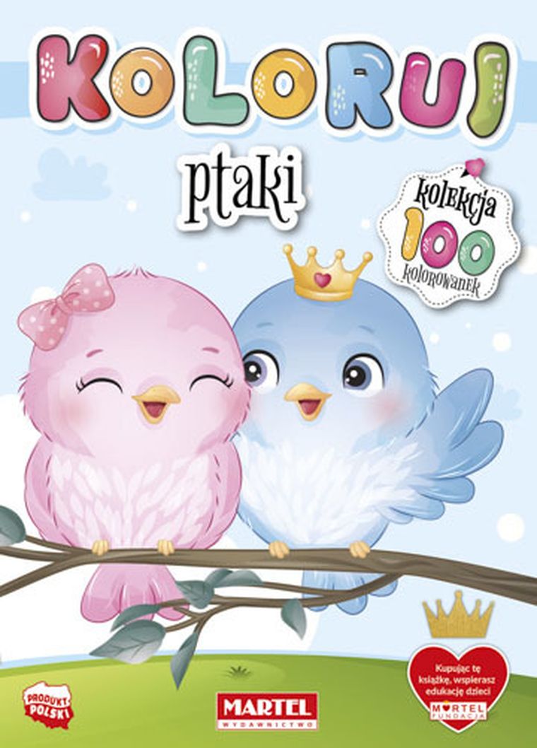 Koloruj. Ptaki