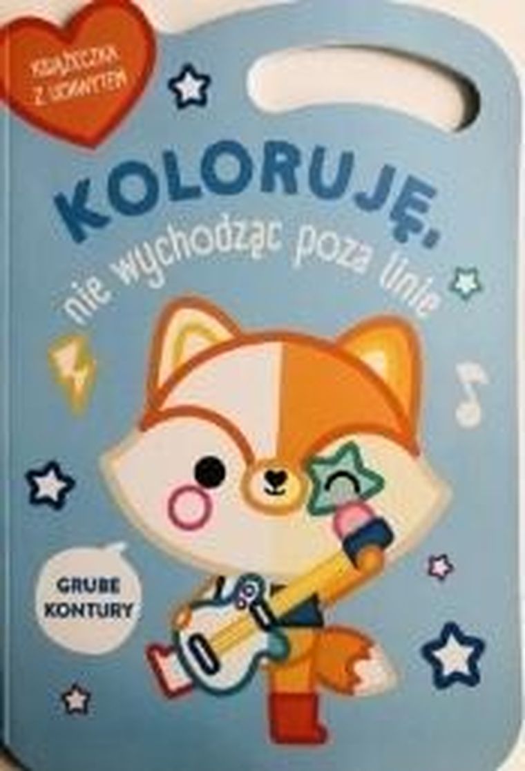 Koloruję, nie wychodząc poza linie. Lisek