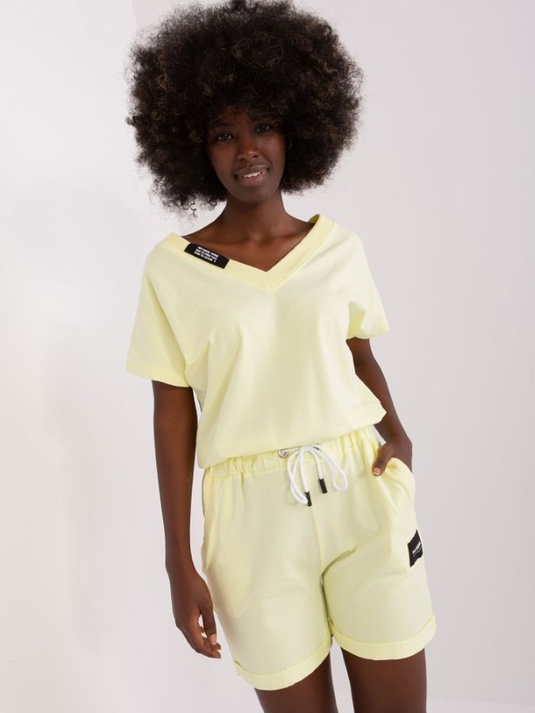 Kombinezon damski, żółty, Relevance