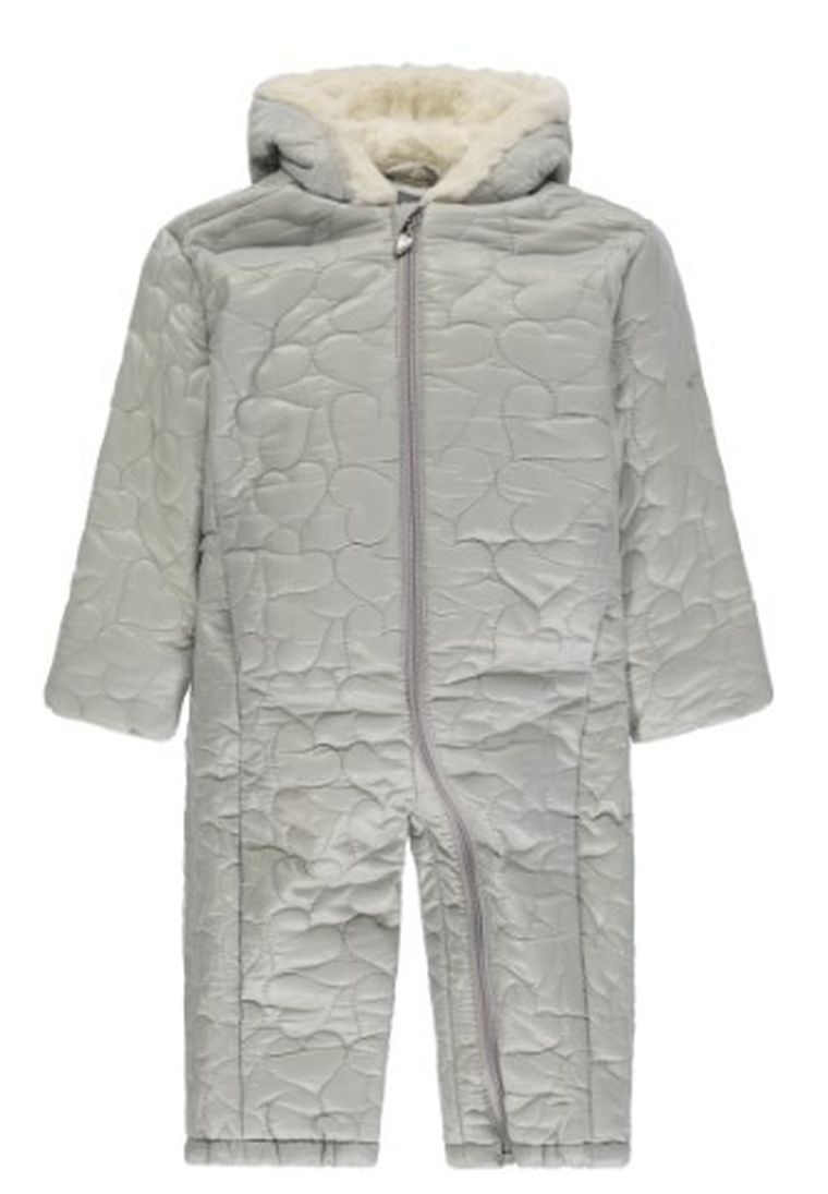 Kombinezon dziewczęcy z kapturem, szary, Kanz