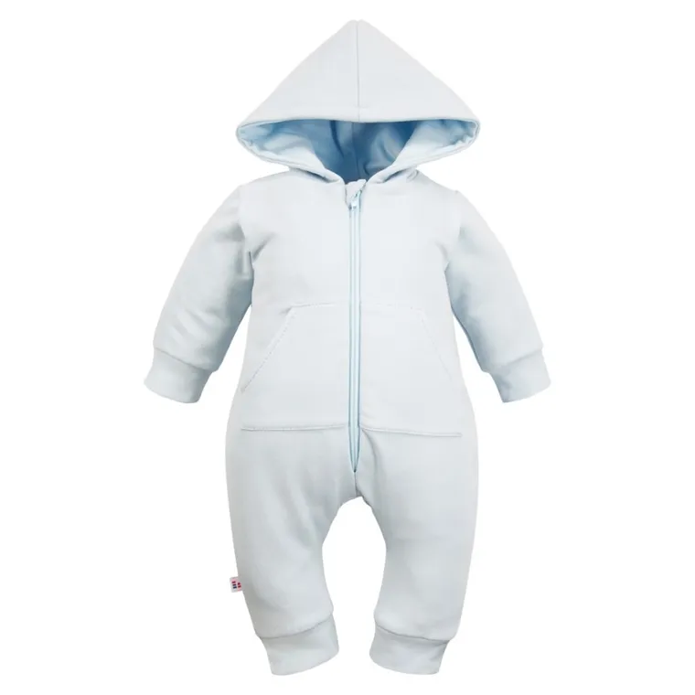 Kombinezon przejściowy dziecięcy z kapturem, niebieski, Eevi