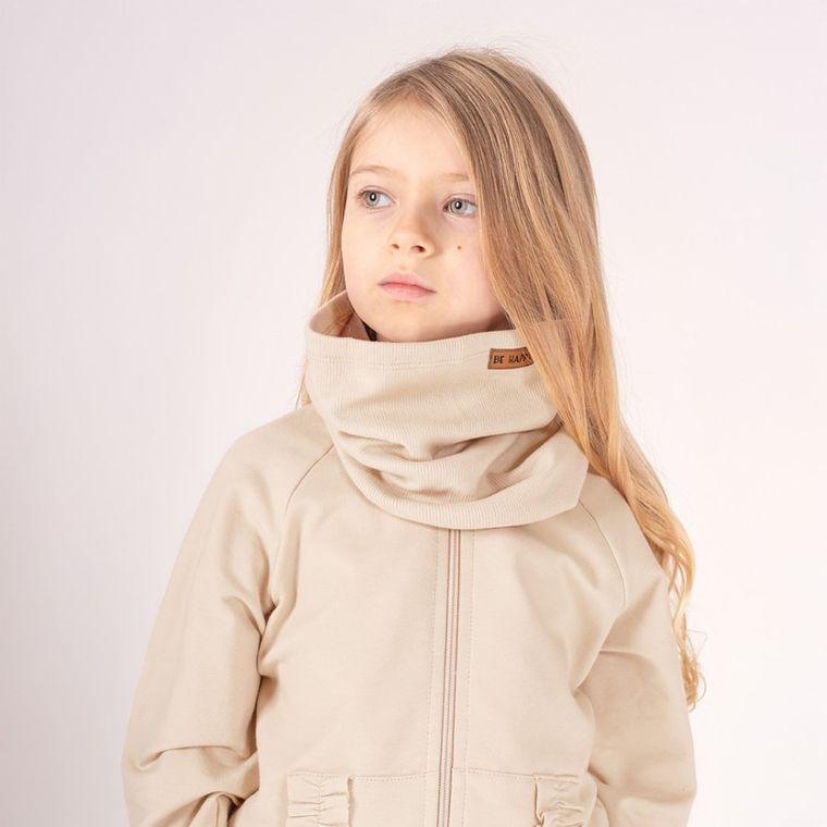 Komin dziewczęcy, beżowy, Nicol