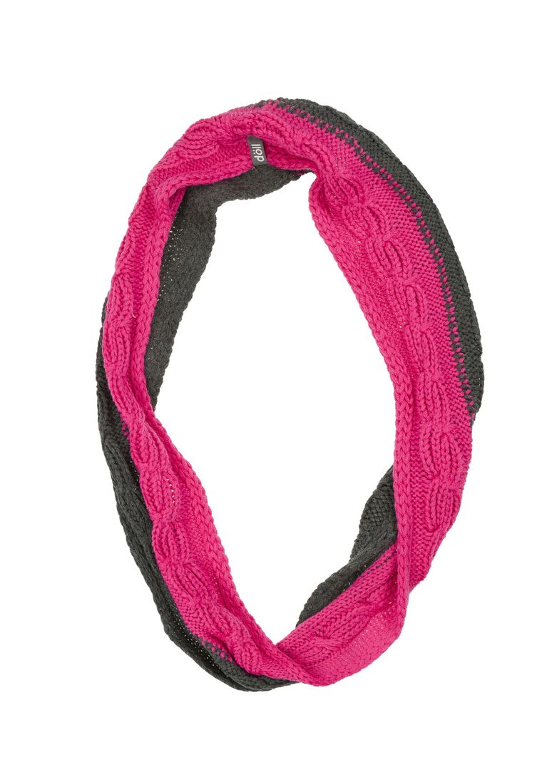 Komin dziewczęcy, szaro-różowy, Döll