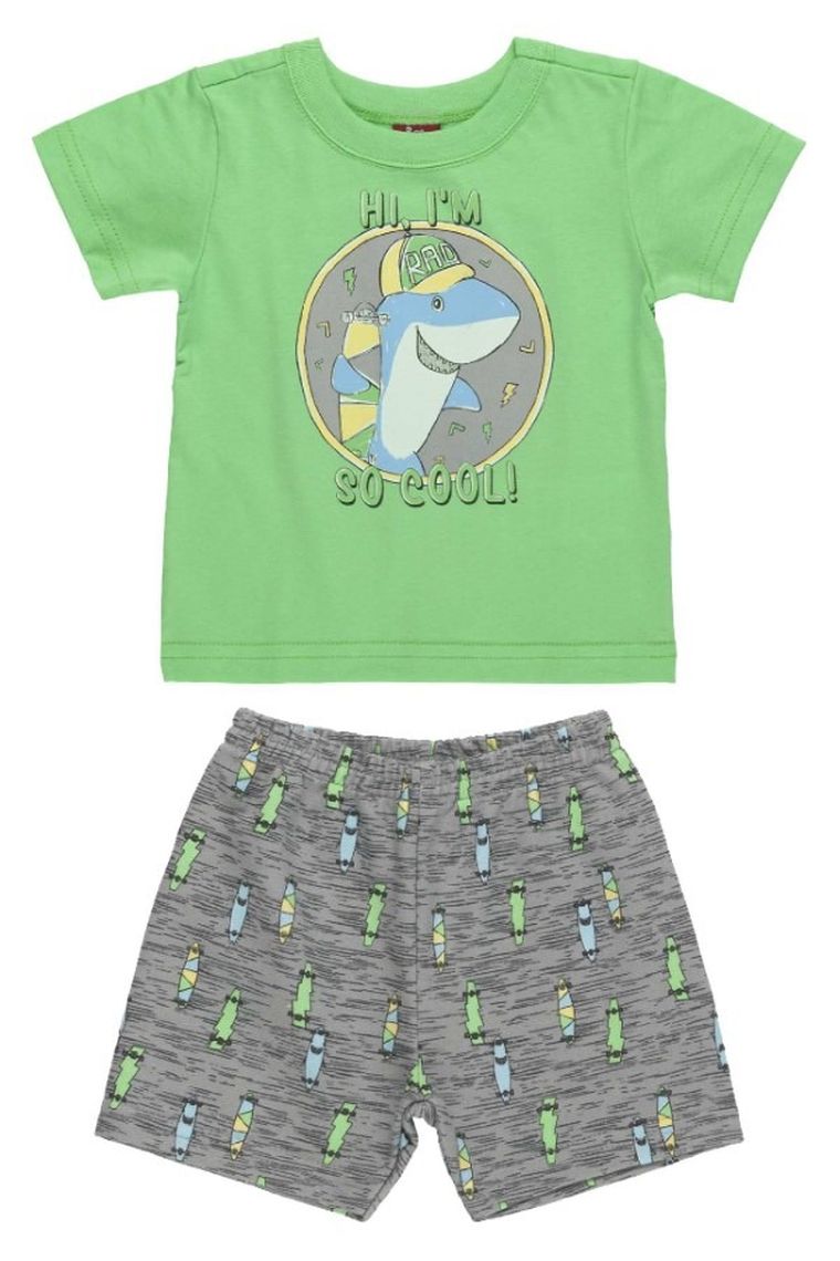 Komplet chłopięcy, T-shirt, Szorty, mix, Be Loop