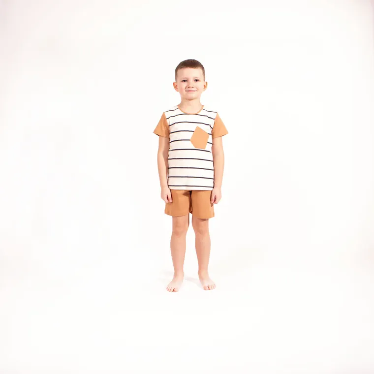 Komplet chłopięcy, T-shirt, Szorty, mix, Nicol