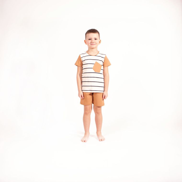 Komplet chłopięcy, T-shirt, Szorty, mix, Nicol