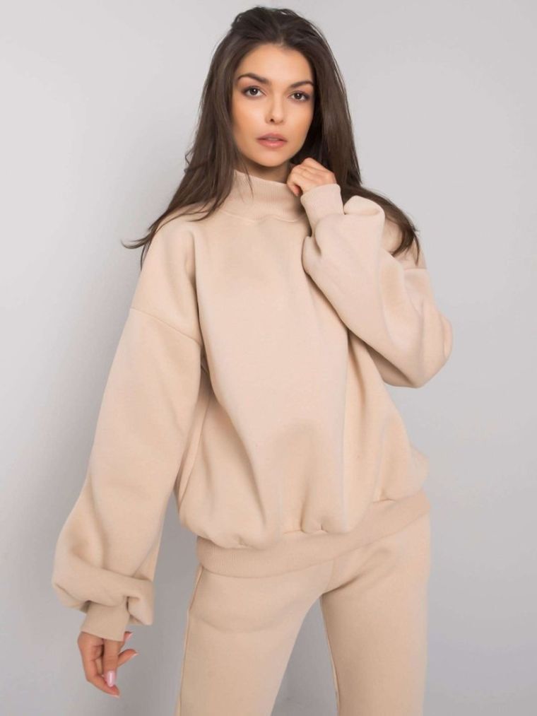 Komplet damski, beżowy, Ex Moda