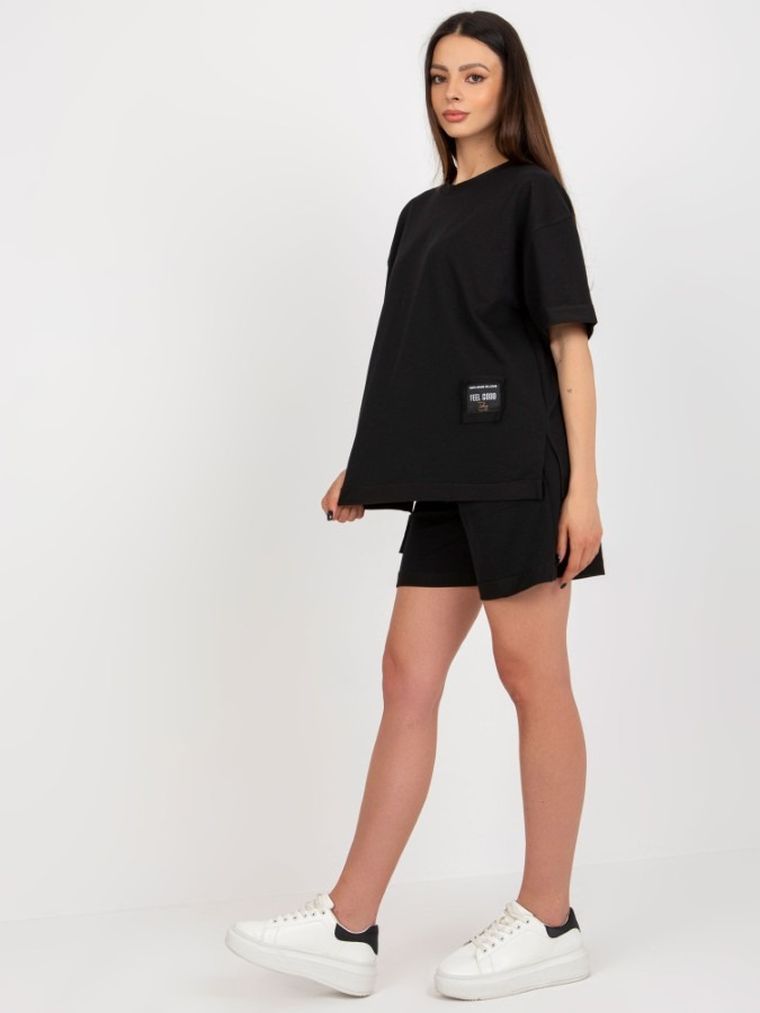 Komplet damski, czarny, BADU