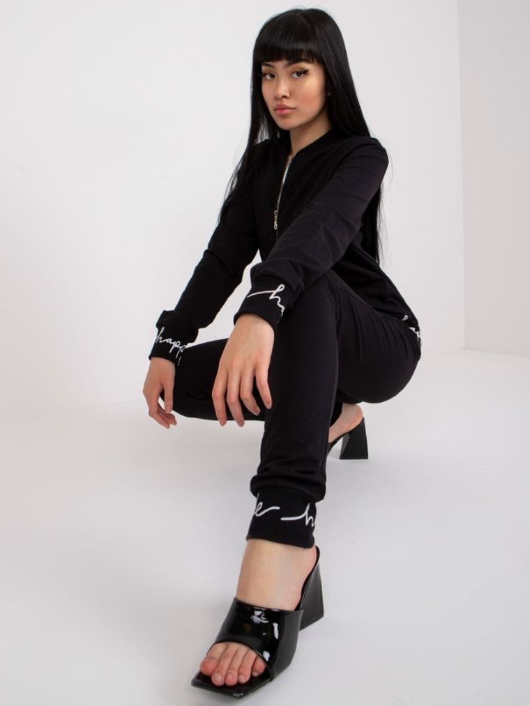 Komplet damski, czarny, Relevance