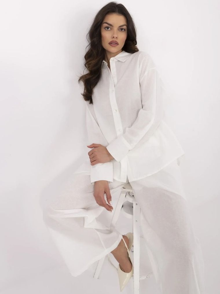 Komplet damski, ecru, Vinceotto