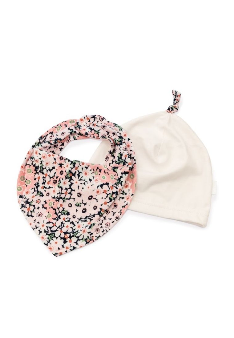 Komplet dziewczęcy, Czapka, Chustka, mix, Iltom