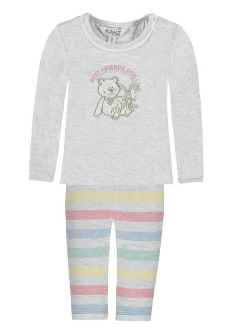 Komplet niemowlęcy, Bluzka, Spodnie, mix, Kanz