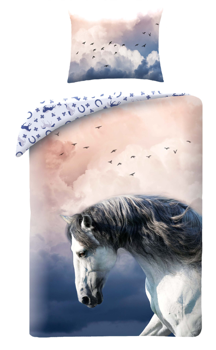 Konie, 2-częściowy komplet pościeli, 140-200 cm