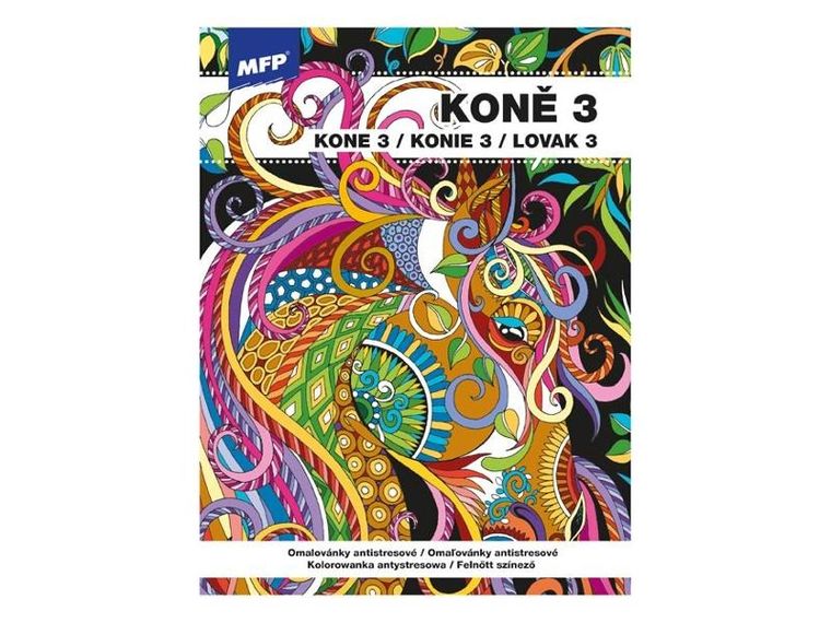 Konie. Kolorowanka antystresowa 3