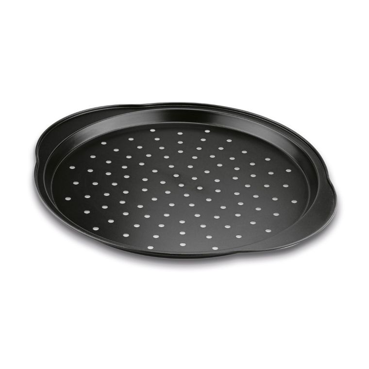 Konighoffer, Black, blaszka do pizzy z uchwytami, 37-33 cm