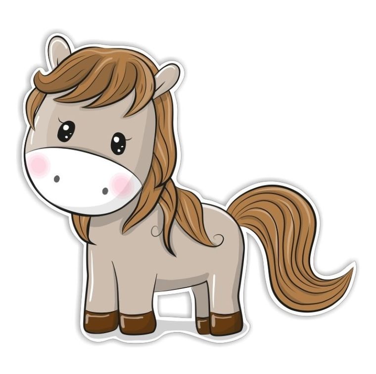 Konik, dekoracja ścienna