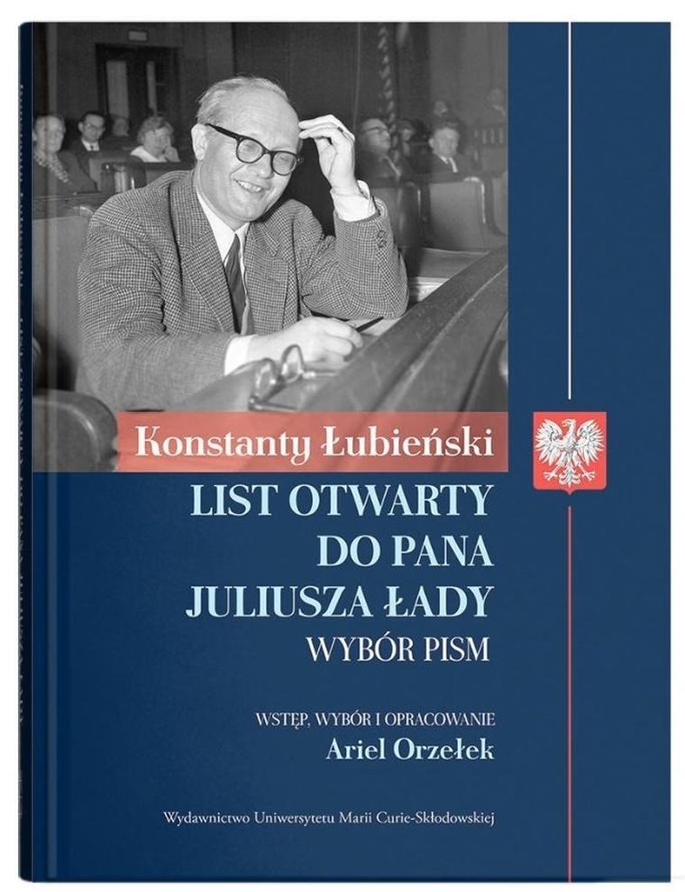 Konstanty Łubieński: List otwarty do Pana Janusza Łady