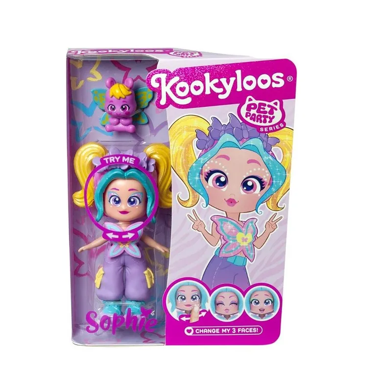 KookyLoos, Pets Party, Sophie, zestaw z figurką