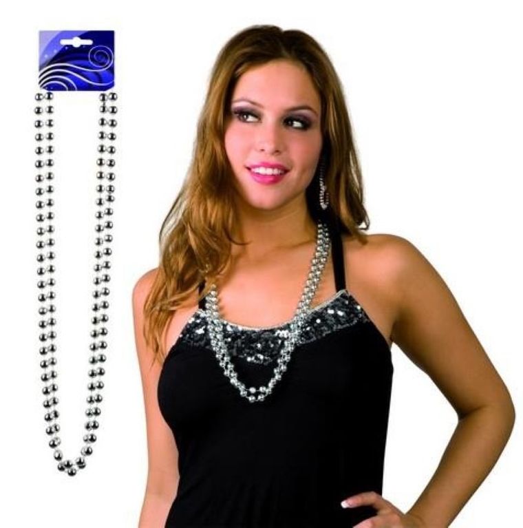 Korale, srebrne, 2 szt.