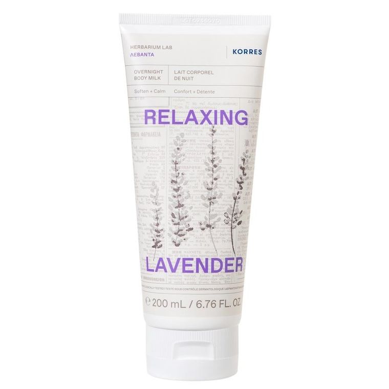 Korres, Relaxing Lavender, mleczko do ciała, 200 ml