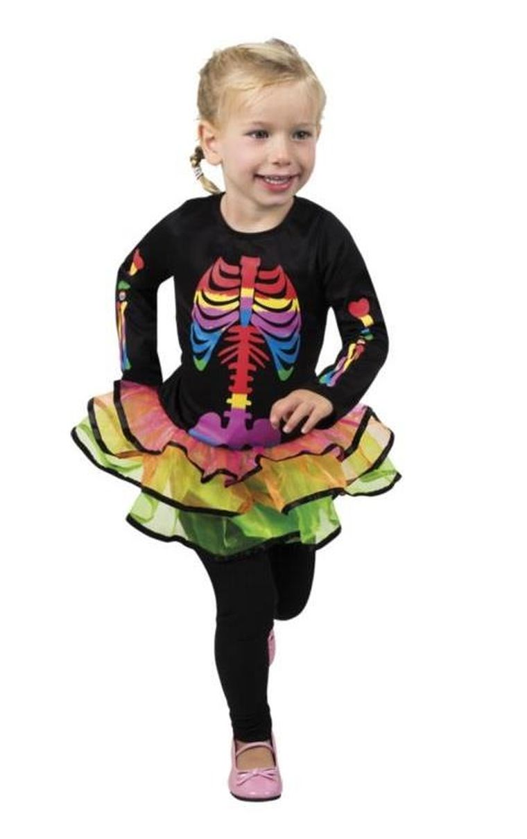 Kościotrup, sukienka, strój dla dzieci, 110/116