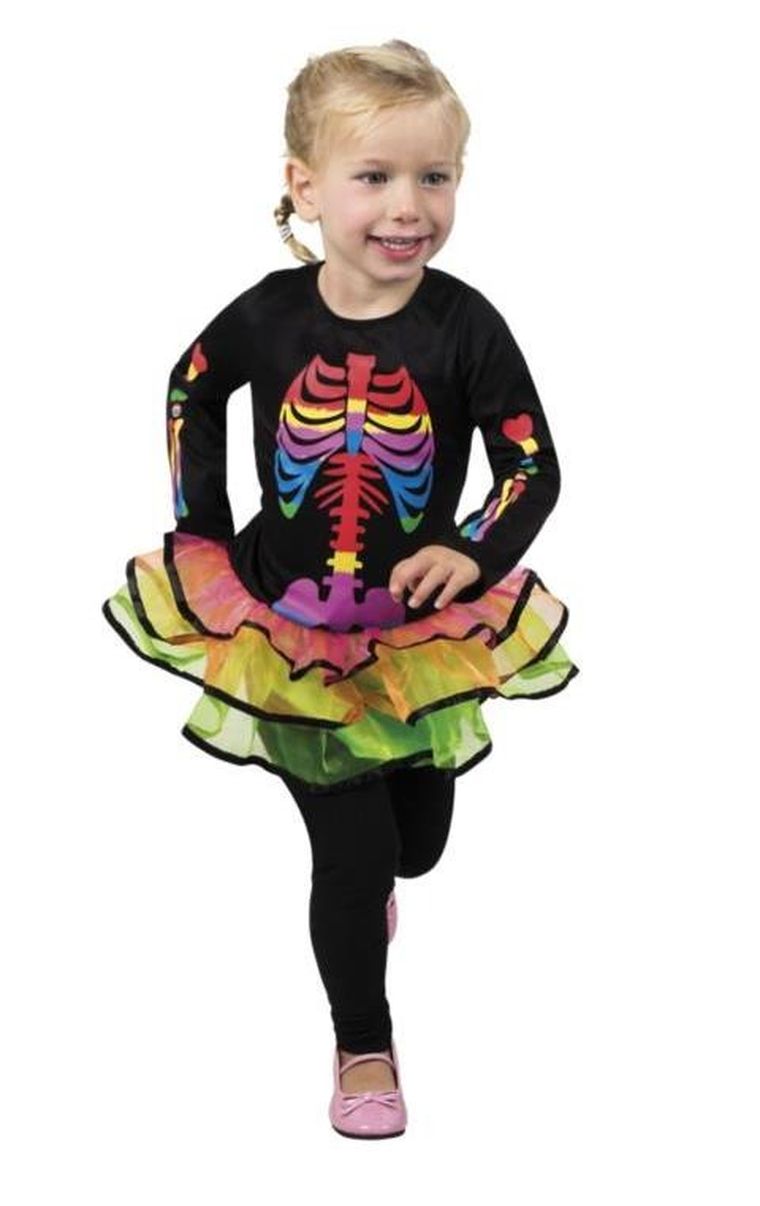 Kościotrup, sukienka, strój dla dzieci, 98/104